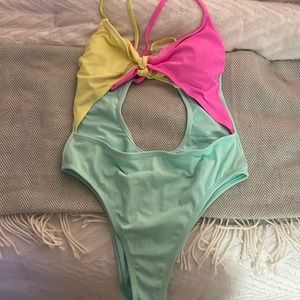 Target one piece bathing suit. NEVER WORN